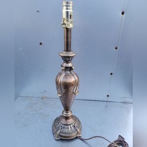 Ornate Bronze Table Lamp